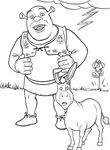 dessin enfant Shrek 2