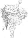 coloriage enfant Sonic