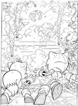 coloriage enfant Sonic