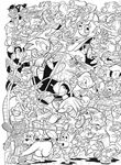 dessin enfant Sonic