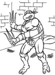 coloriage enfant Torturesninja