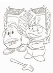 coloriage enfant Toys Story