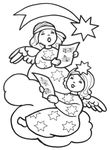 dessin enfant Anges
