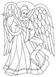 coloriage enfant Anges