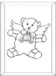 coloriage enfant Anges