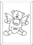 coloriage enfant Anges