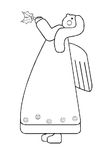 coloriage enfant Anges