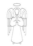 dessin enfant Anges