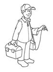 coloriage enfant Metiers