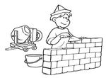 coloriage enfant Metiers