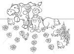 coloriage enfant Metiers