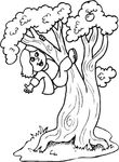 coloriage enfant Vacances