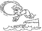 coloriage enfant Vacances