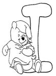 dessin enfant Alphabet Winnie L Ourson