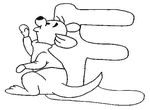 coloriage enfant Alphabet Winnie L Ourson