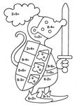 coloriage enfant Calculs