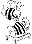 dessin enfant Abeilles