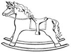 dessin enfant Chevaux