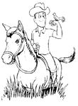 dessin enfant Chevaux