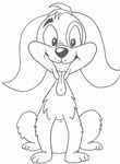 coloriage enfant Chiens