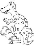 coloriage enfant Dinosaures