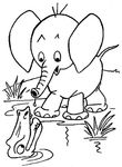 dessin enfant Elephants