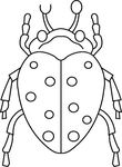 coloriage enfant Insectes