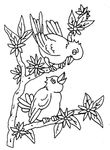 coloriage enfant Oiseaux