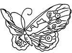 coloriage enfant Papillons
