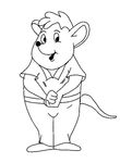 dessin enfant Souris