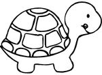 coloriage enfant Tortues