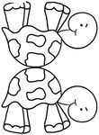 coloriage enfant Tortues