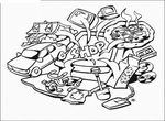 coloriage enfant Informatique