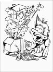 coloriage enfant Informatique
