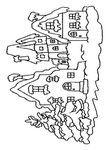 coloriage enfant Maisons