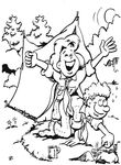dessin enfant Scouts