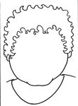 coloriage enfant Visages