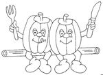 coloriage enfant Halloween