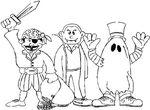 coloriage enfant Halloween