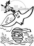 coloriage enfant Halloween