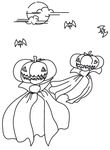 coloriage enfant Halloween