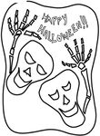 coloriage enfant Halloween