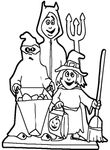 coloriage enfant Halloween