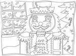 coloriage enfant Noel