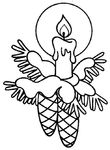 coloriage enfant Noel