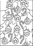 coloriage enfant Noel