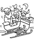 coloriage enfant Noel