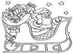 coloriage enfant Noel