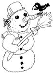 coloriage enfant Noel