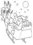 coloriage enfant Noel